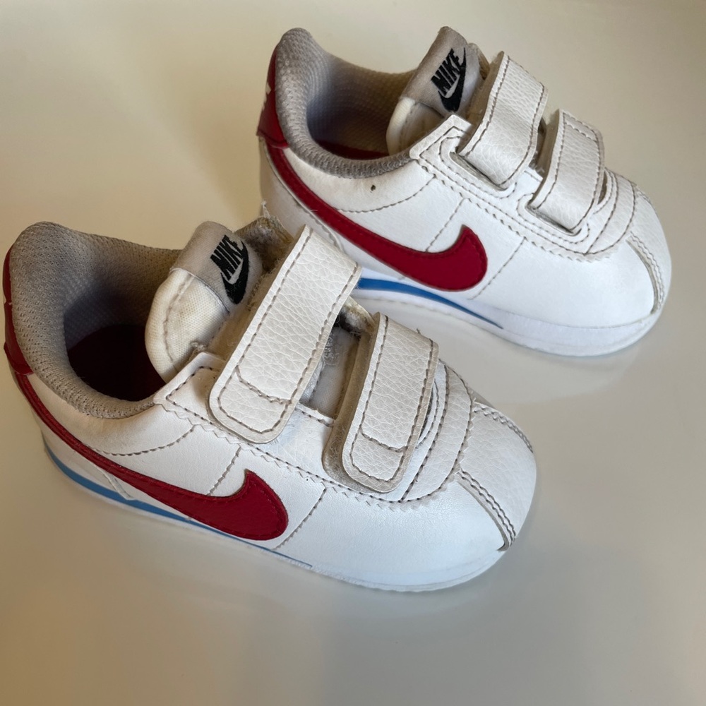 Nike Cortez Basic SL 'White Varsity Red' Size 5C